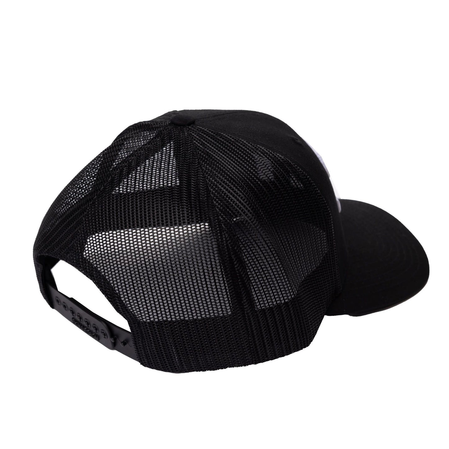 STITCH LOGO TRUCKER - BLACK