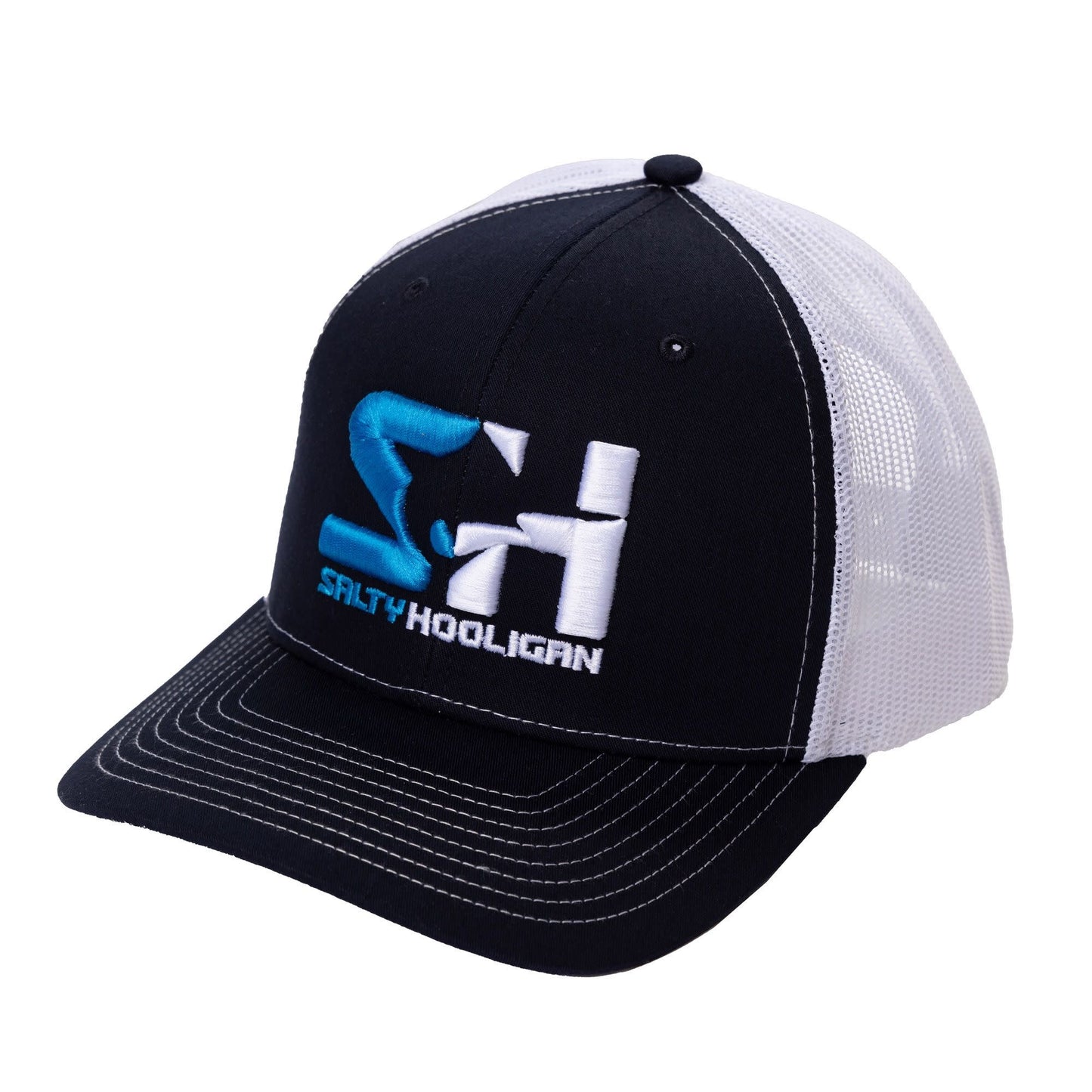 STITCH LOGO TRUCKER - NAVY/WHITE