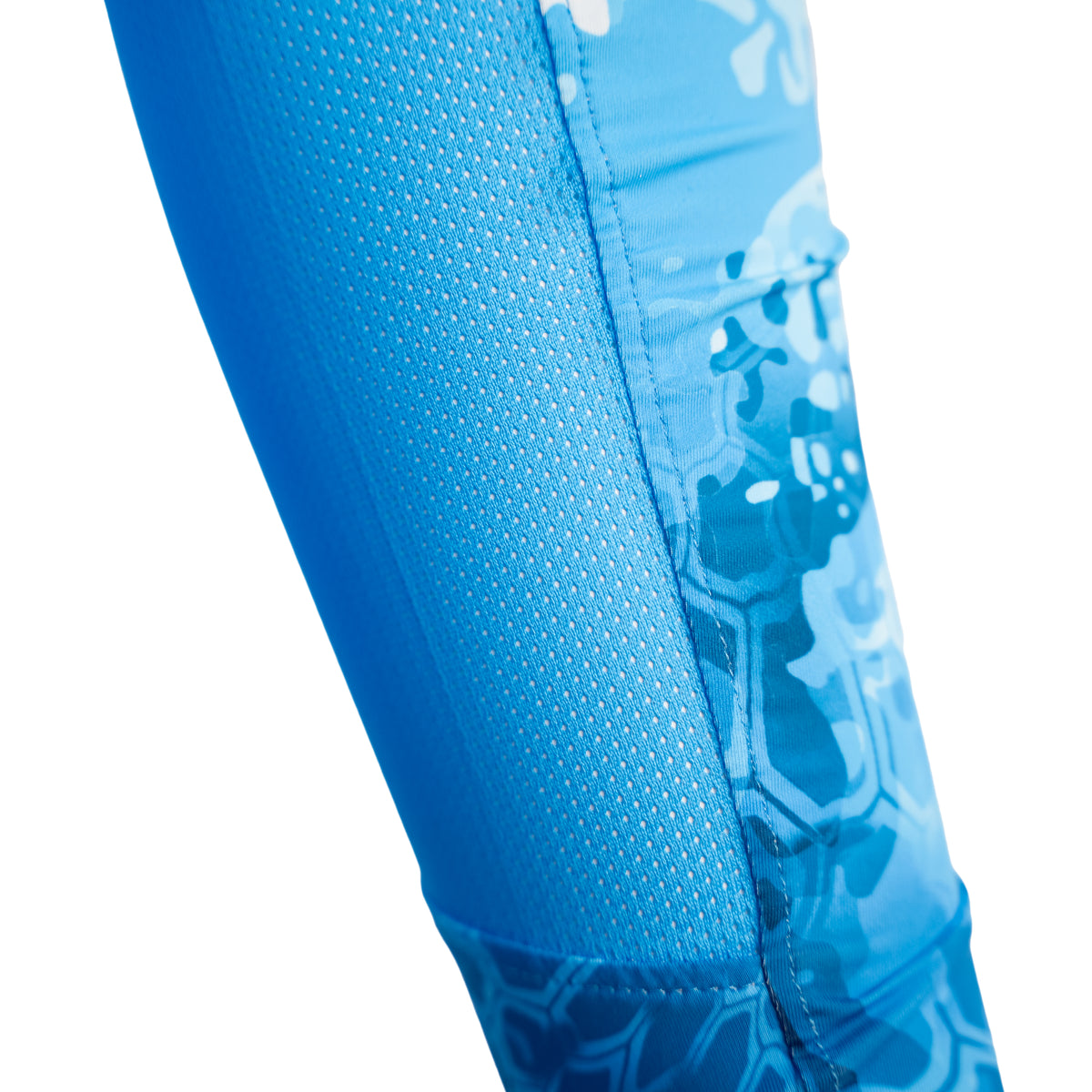 Close-up of the Ocean Pro Tech hoodie sleeve
