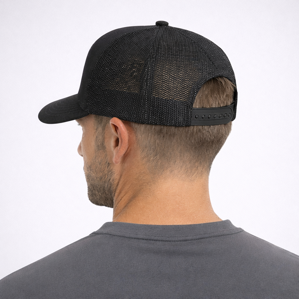 Rubber Logo Trucker