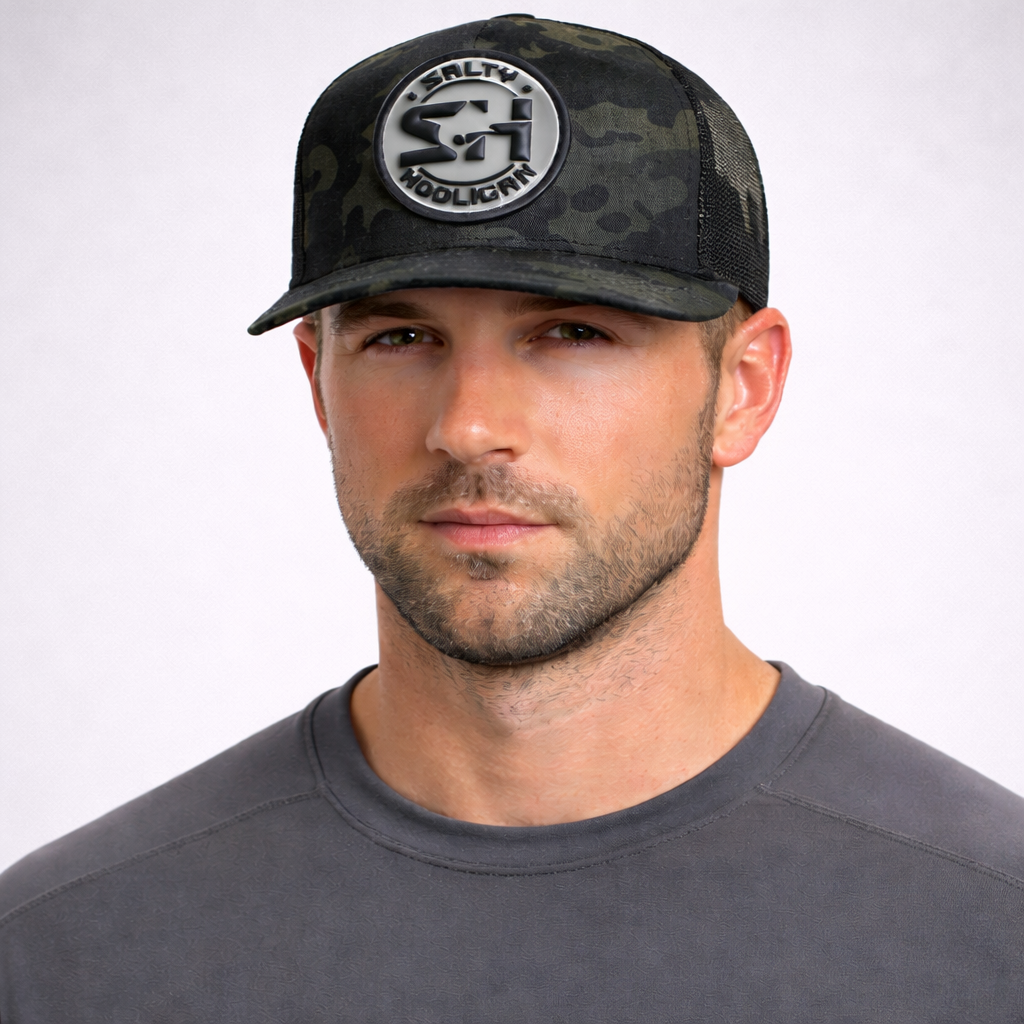 Stealth Rubber Logo Hat
