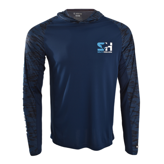OFFSHORE PURSUIT HOODIE - NAVY