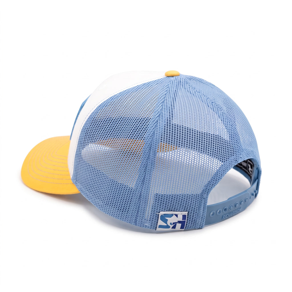 Coastal Trucker - Blue, back
