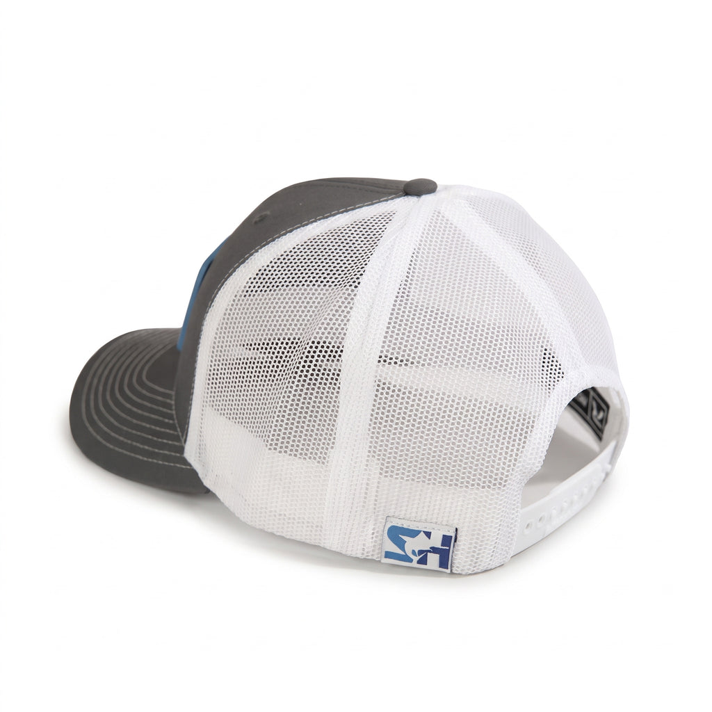 Coastal Trucker - Grey, back