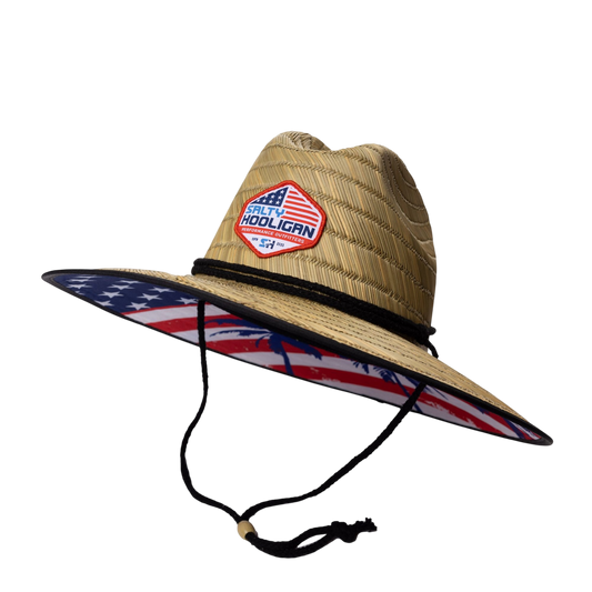 Flag Straw Hat
