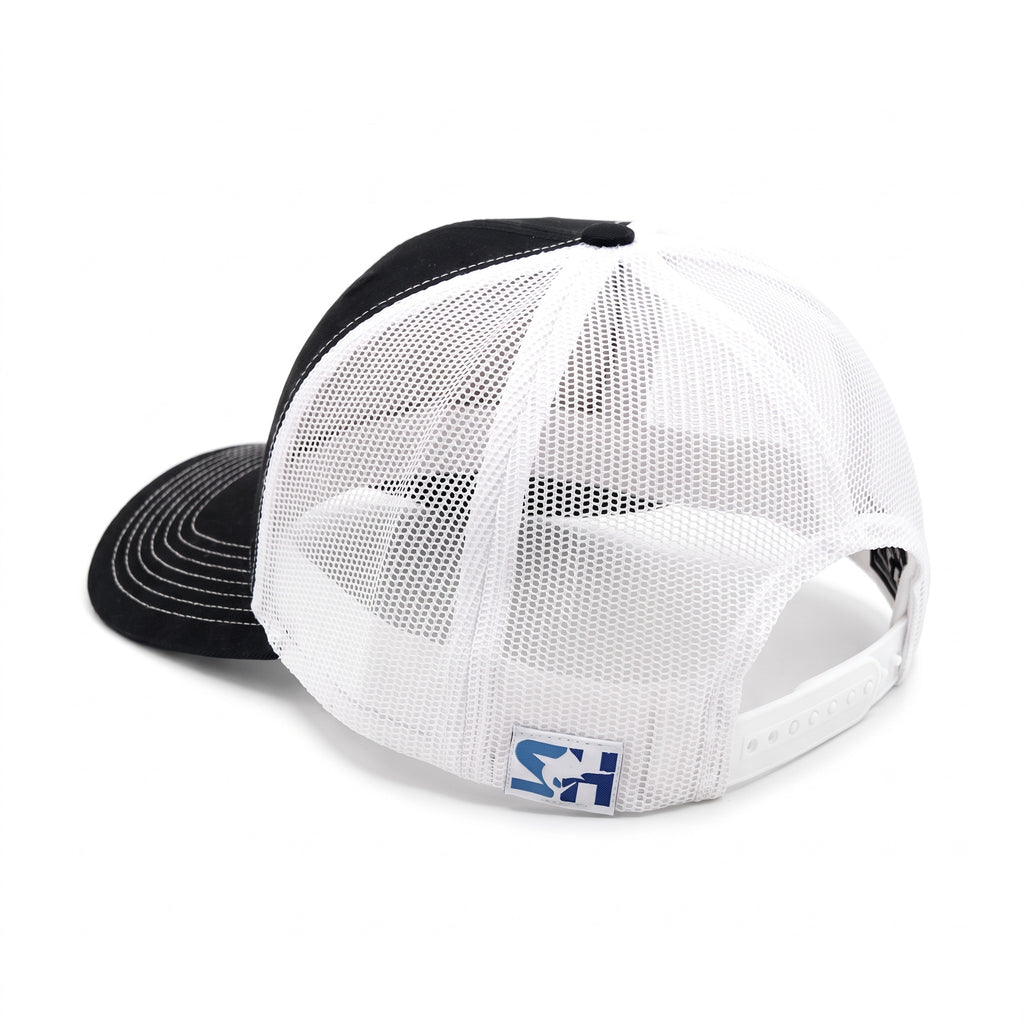 SH Angler Trucker - Black, back