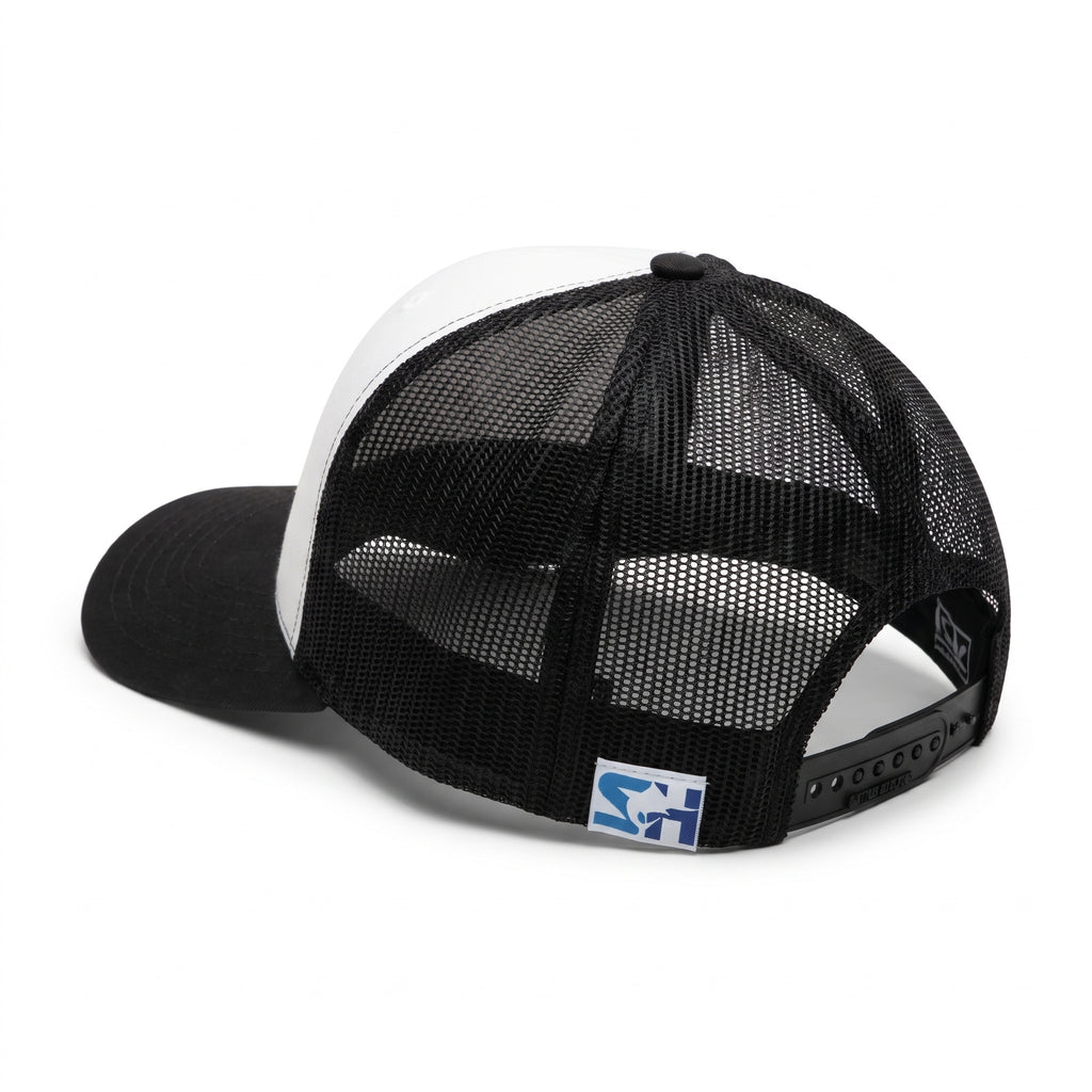 SH Angler Trucker - White, back