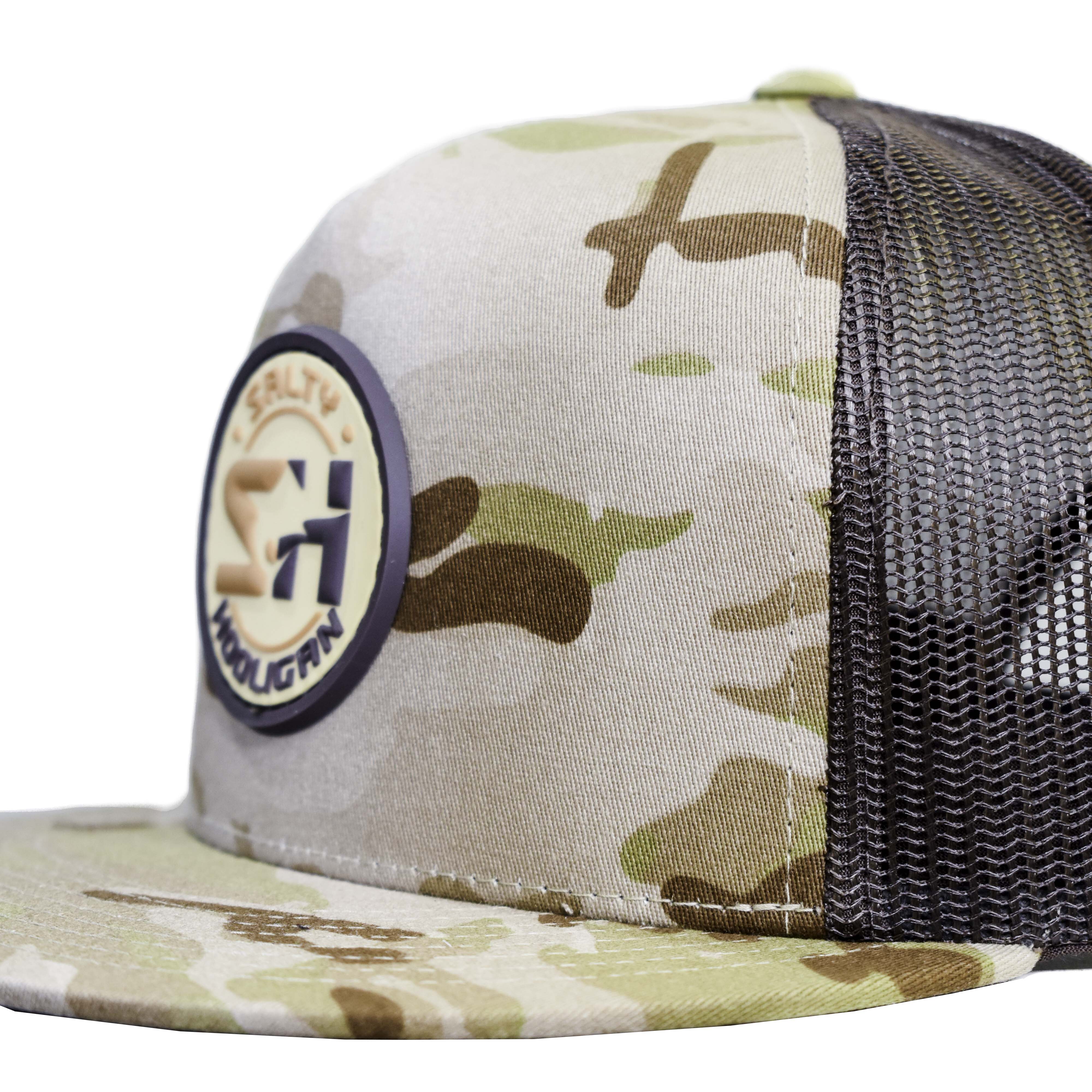 Two Toned Rubber Logo Hat