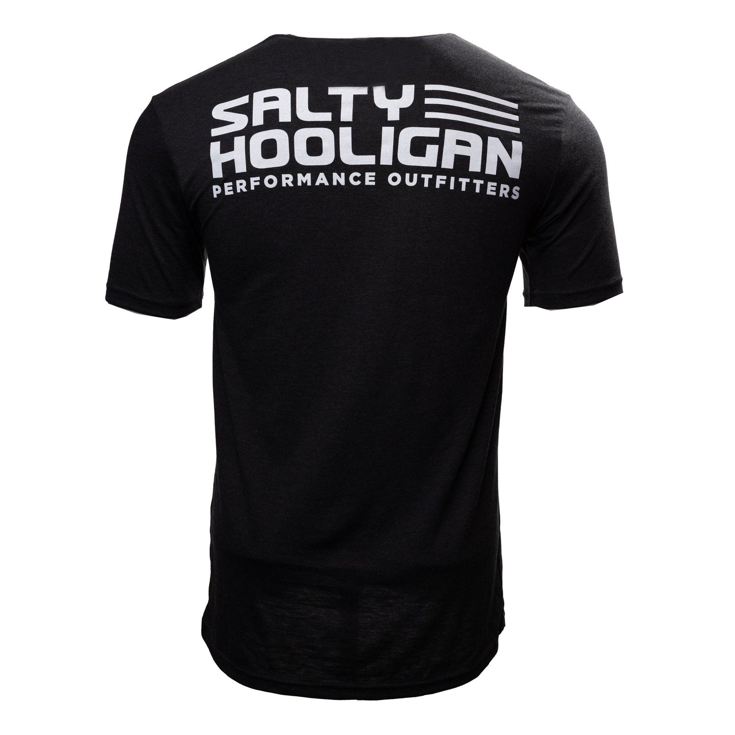 SALTY HOOLIGAN LOGO TEE - BLACK – Salty Hooligan